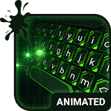 Green Light Animated Keyboard + Live Wallpaper icon