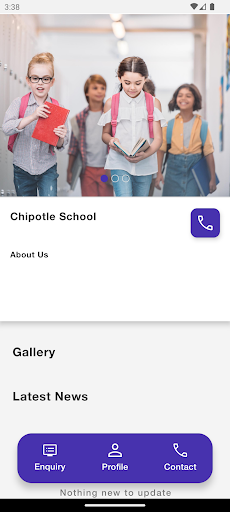 Android application Chipotle School screenshort