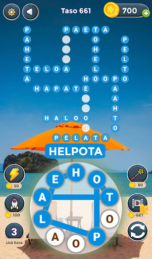 Android application Sanaristikko suomi sanapala screenshort