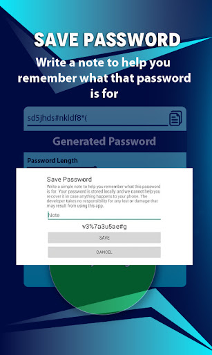 Strong Password Generator Screen 2