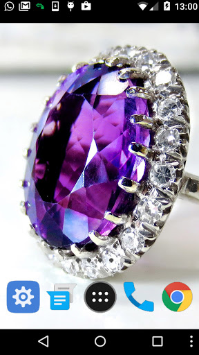 purple diamond wallpaper Screen 2