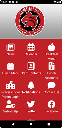 Android application Hemingford Public Schools screenshort