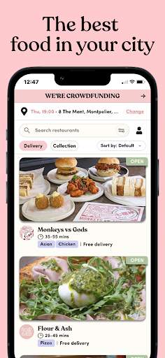 Android application Foodstuff: Food Delivery UK screenshort