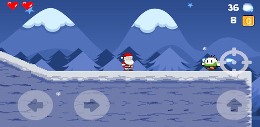 2d santa platformer Screen 3