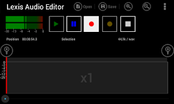screenshot of Lexis Audio Editor