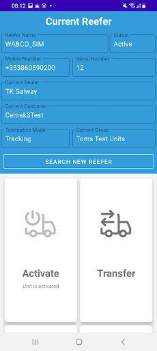 TK Technician Screen 2