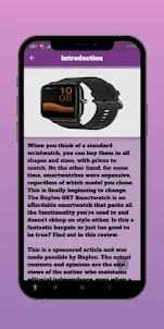 Haylou GST smart watch Guide