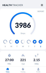 Step Tracker - Sans podomètre et suivi des calories
