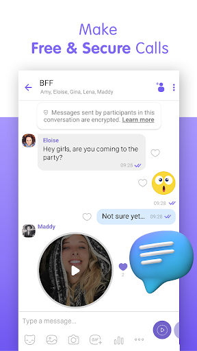 Viber Messenger - Free Video Calls & Group Chats 14.7.0.4 Screenshots 2