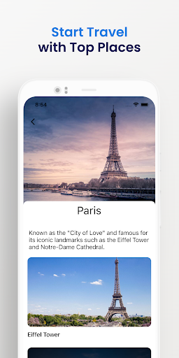 Travel Places.Iconic Landmarks Screen 3