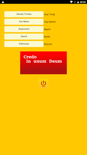 Android application Oremus screenshort