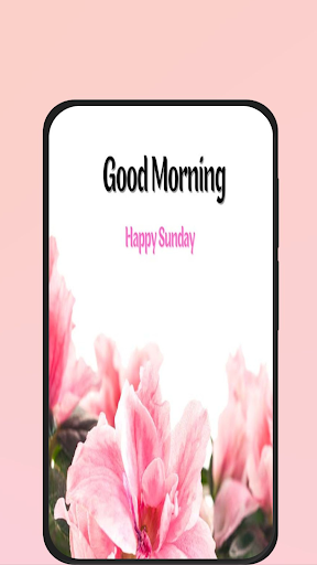 Android application good morning sunday images screenshort
