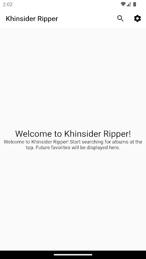 Android application Khinsider Ripper screenshort