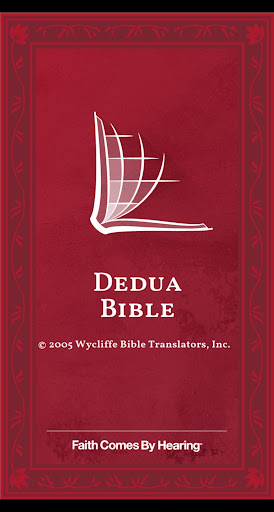 Android application Dedua Bible screenshort