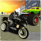 Rally Bikes Monster Truck - City Traffic Racing 3D icon