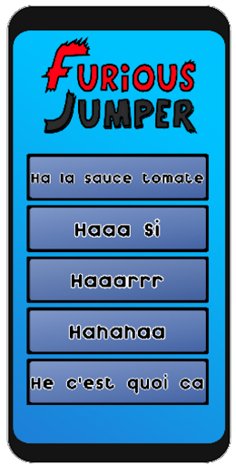 Furious Jumper Soundboard Screen 2