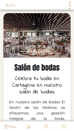 Android application El Jardín de los Molinos screenshort