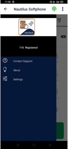 Android application Certis Phone screenshort
