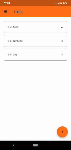 Antrian(Cetak Panggil) Screen 2