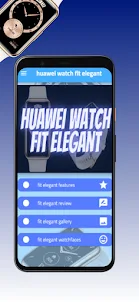 huawei watch fit elegant