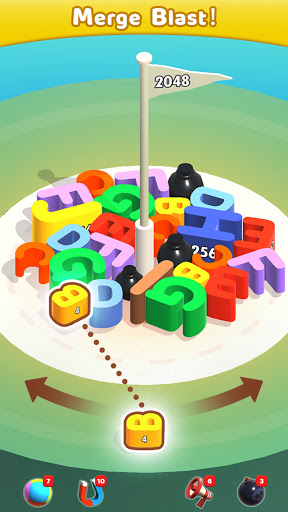 Merge Blocks 3D - 2048 Puzzle screenshots 2