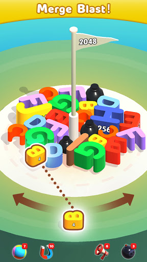 Merge Blocks 3D - 2048 Puzzle Screen 2