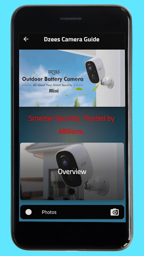 Android application Dzees Camera Guide screenshort