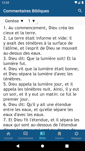 Commentaires Bibliques Screen 2