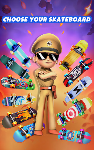 Little Singham Super Skater - Action - games