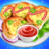 Garlic Bread Maker - Food cooking game icon
