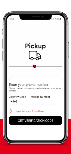 Android application Pickup+ screenshort
