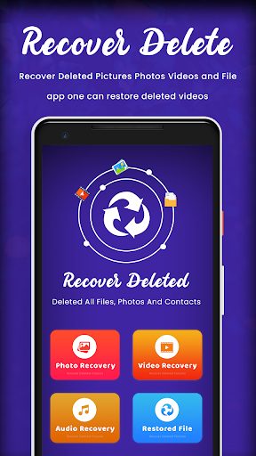 Android application Recover Deleted All Photos screenshort