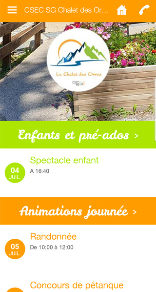 Le Chalet des Orres CSECSG Screen 2