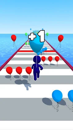 Balloon Fly Running 3D - Screenshot 2