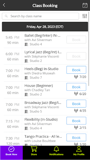 City Dance Corps Screen 2