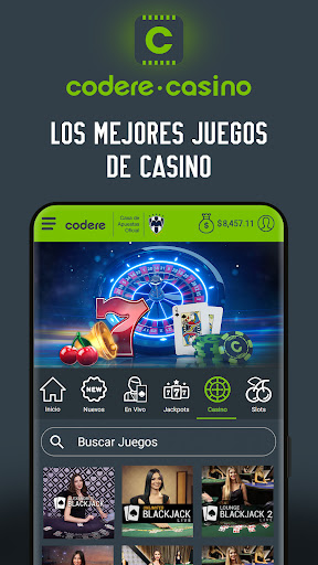 Android application Codere: Casino Online en Vivo screenshort