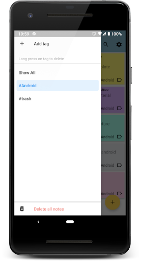 Simple Notes Screen 2