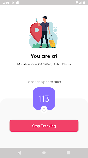 WhatsMyLocation Screen 2