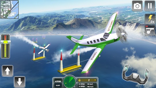 Flight Simulator : Plane Games Mod Apk 2.2 (A Lot of Gold Coins) 7