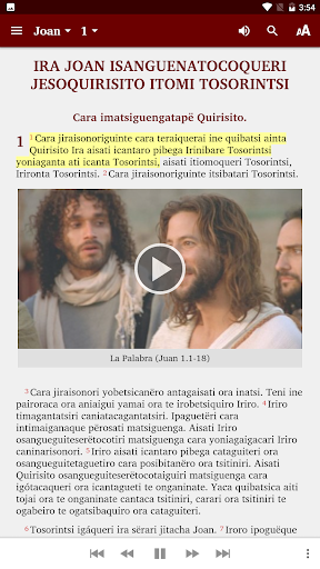 Android application Nomatsiguenga - Bible screenshort