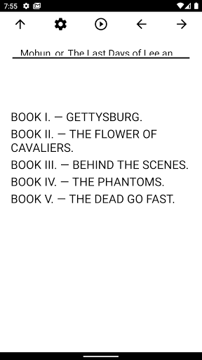 Book, Mohun, or, The Last Days Screenshot