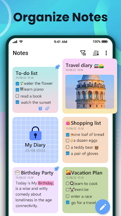 Notepad - Notes, Easy Notebook - 2.2.0 - (Android)