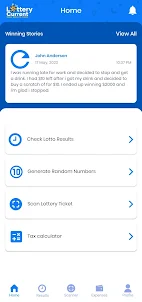 Lottery Results Ticket Scanner