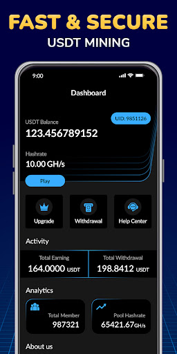 USDT Mining, Crypto USDT Miner screenshot 2