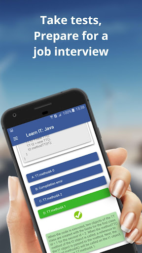Learn IT: Java - Tests, Certif Screen 2