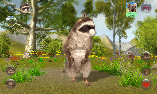 Talking Raccoon Screen 3