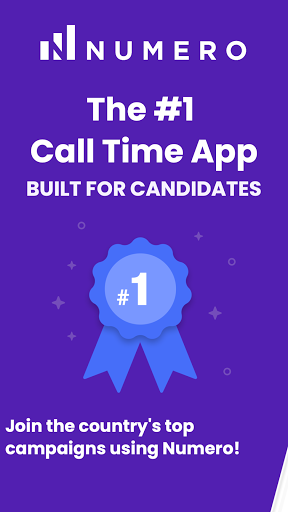 Android application Numero CallTime screenshort