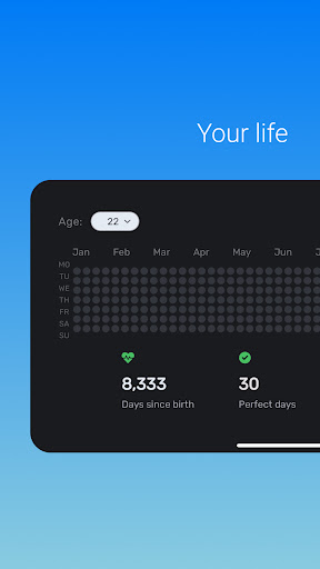 LifeGrid - Life Habits & Goals Screen 2