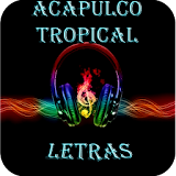 Acapulco Tropical  Letras icon
