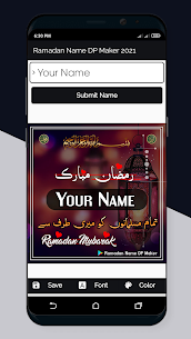 Ramadan Name DP Maker 2021 Apk app for Android 5
